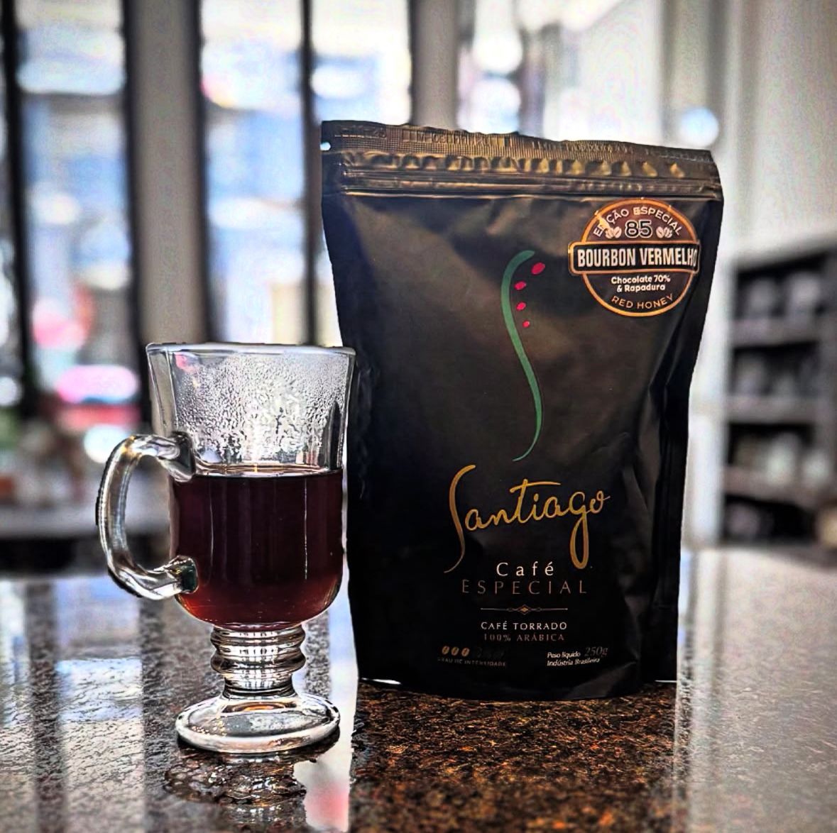 Café Santiago Especial Bourbon Vermelho 250gr